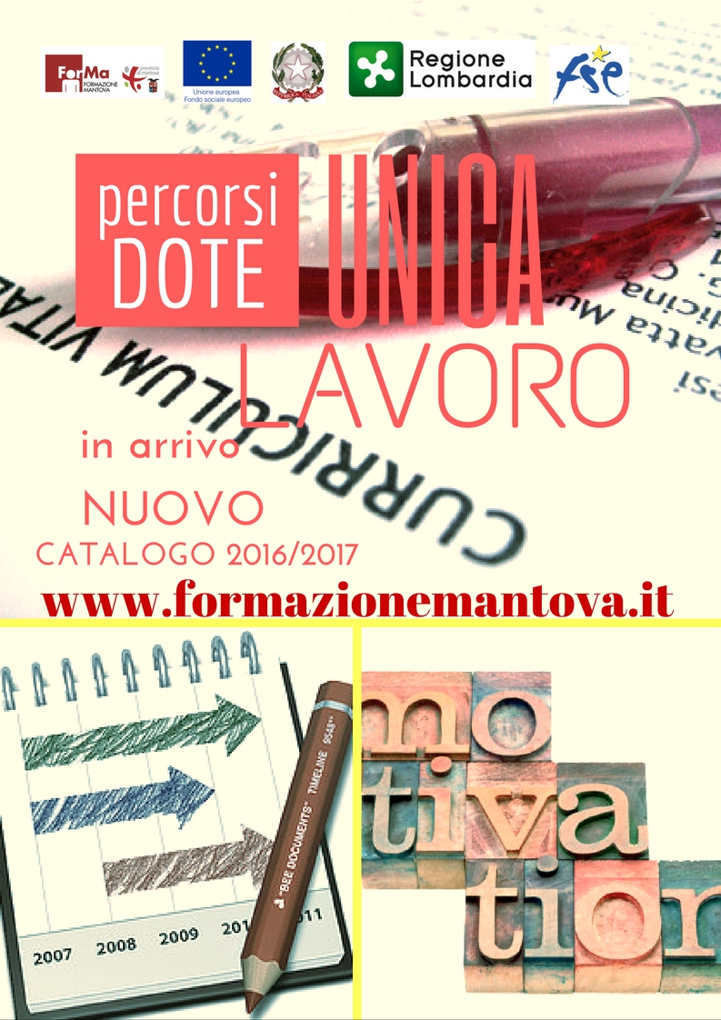 DOTE UNICA LAVORO 2017-avviso nuovo catalogo