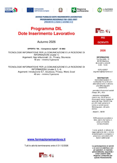 dil foto corsi forma lug26