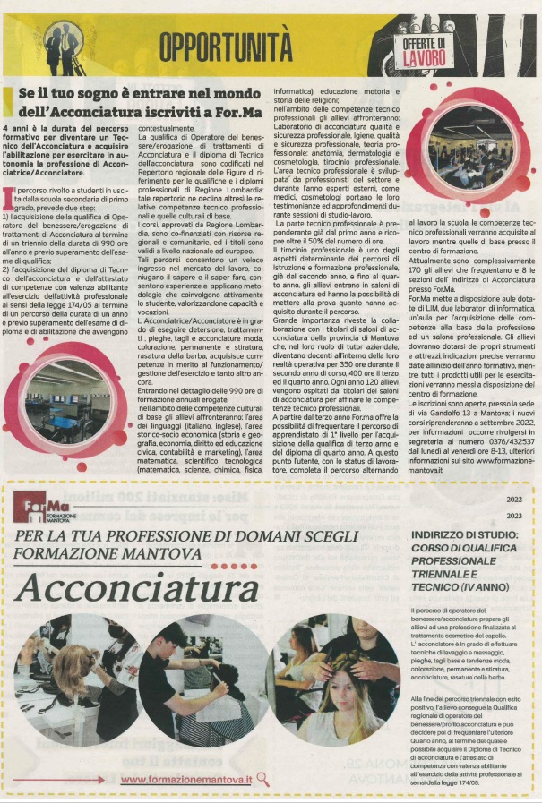 2 acconciatura gazzetta di mantova 4 maggio 2022